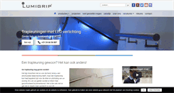 Desktop Screenshot of lumigrip.nl