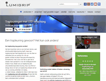 Tablet Screenshot of lumigrip.nl